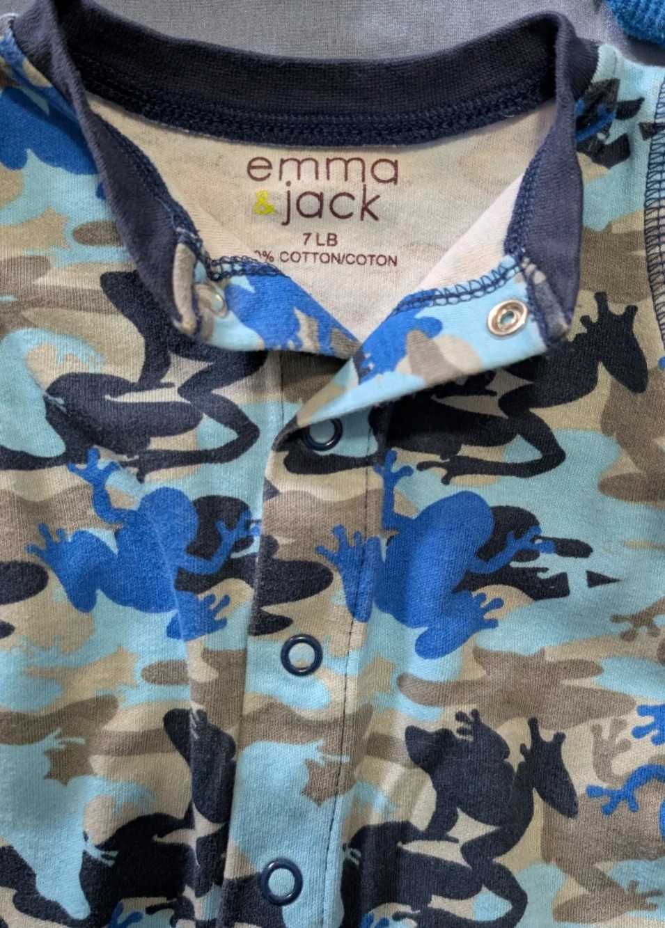 Preemie/Newborn One-Piece Footed Rompers *S21 - Picture 7 of 7